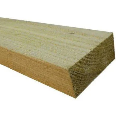 38x87mm Green Treated Timber Rails