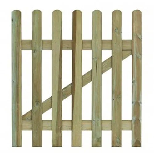 Round Top Picket Gates