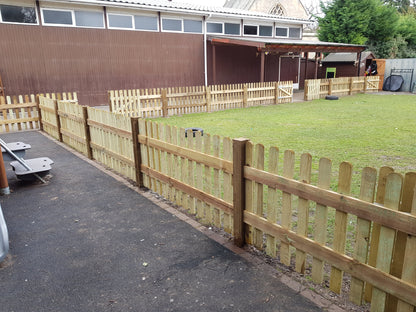 Round Top Picket Panels