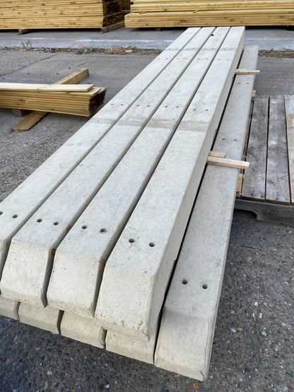 Recessed Concrete Posts