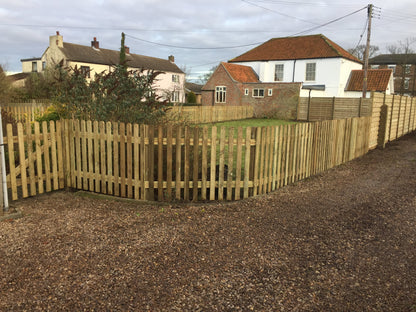 Round Top Picket Panels