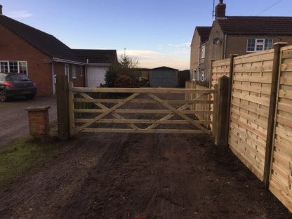 5 Bar Field Gates