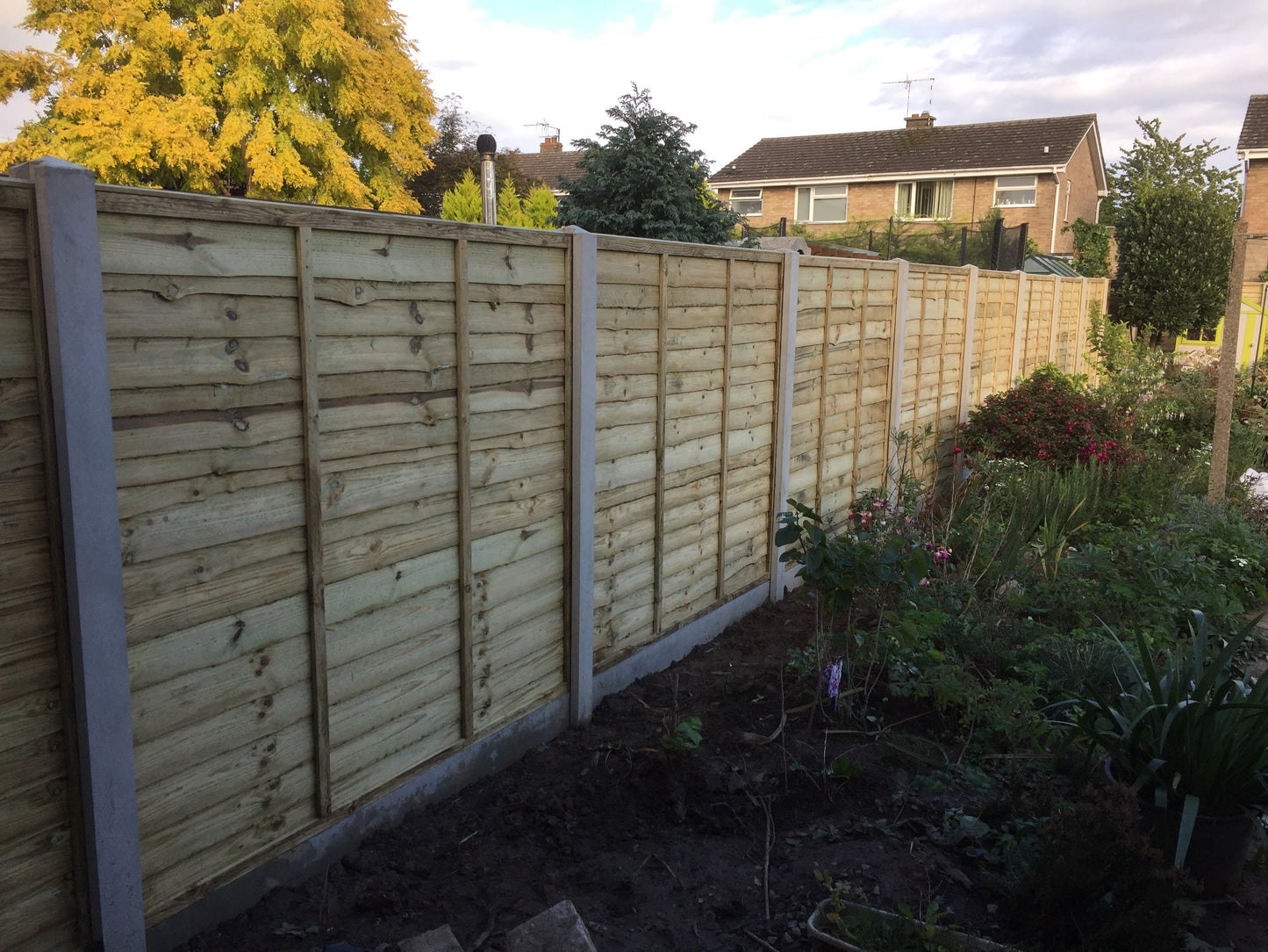 Waney Lap Fence Panels