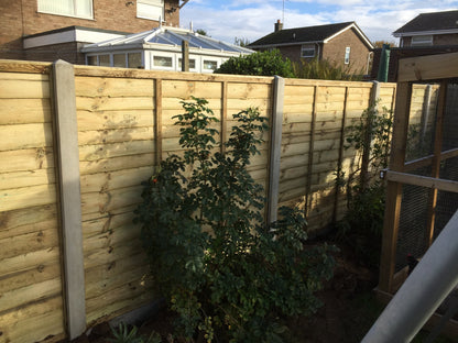 Waney Lap Fence Panels