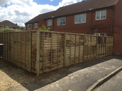 Waney Lap Fence Panels