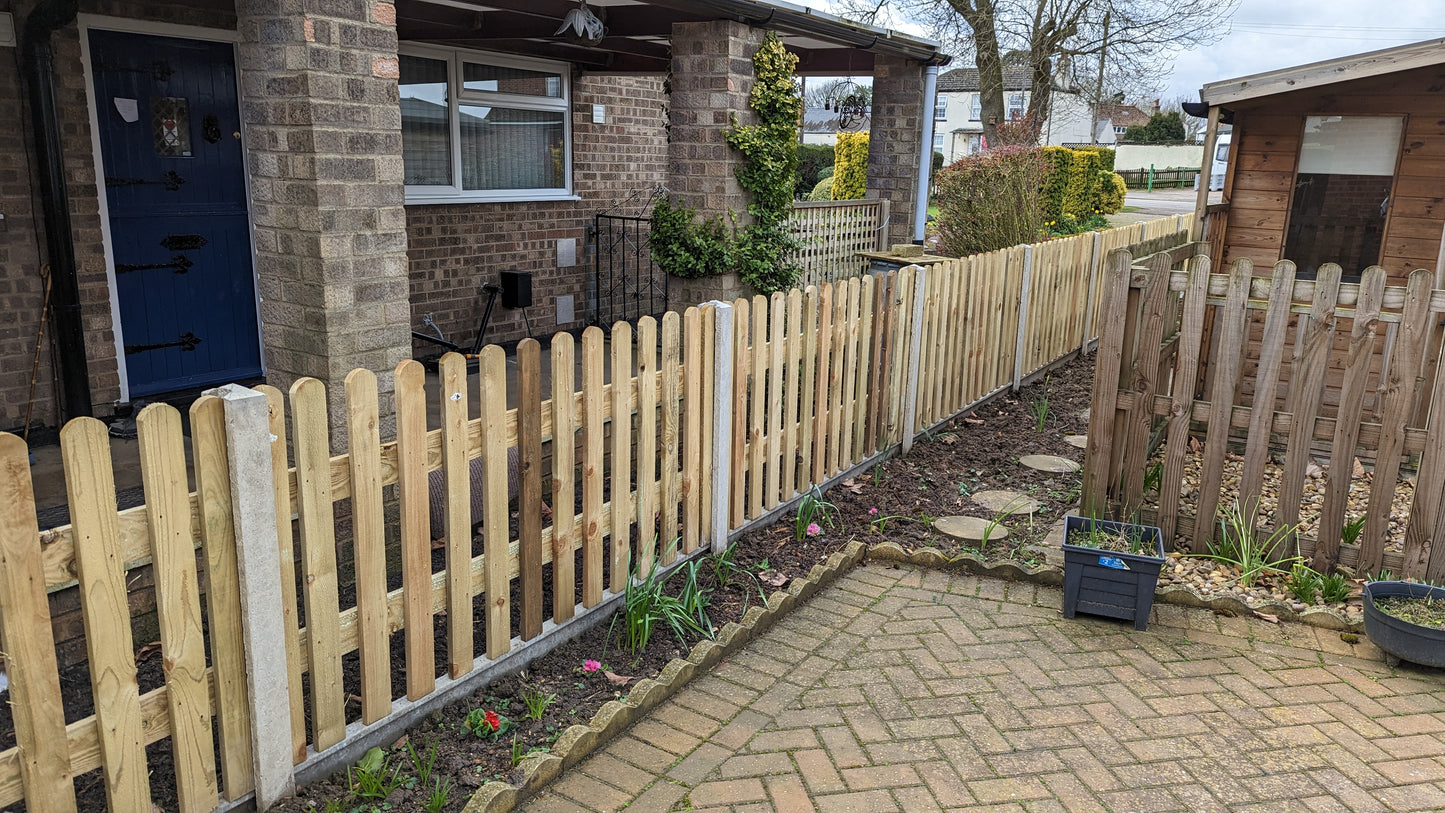 Round Top Picket Panels