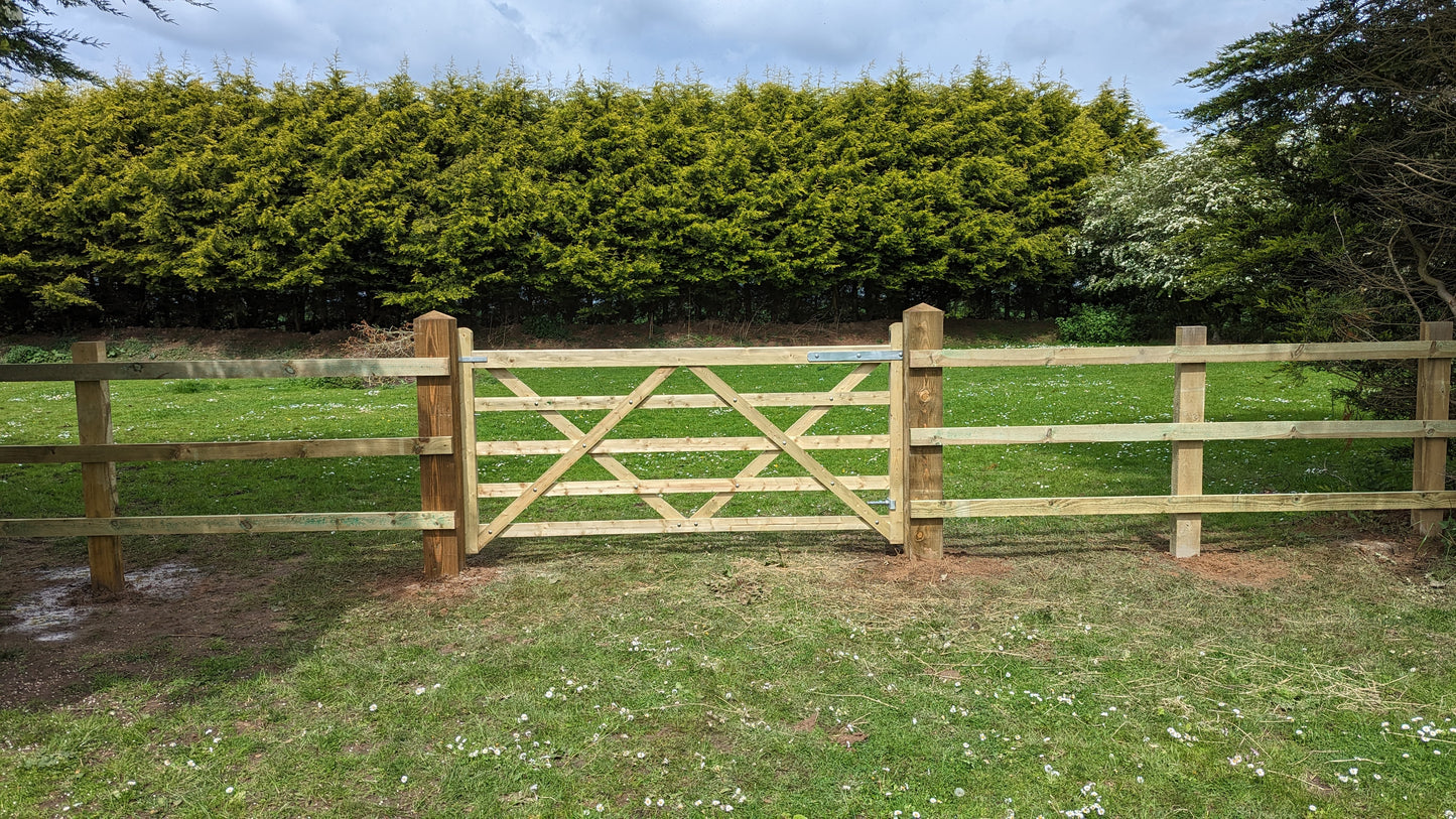5 Bar Field Gates