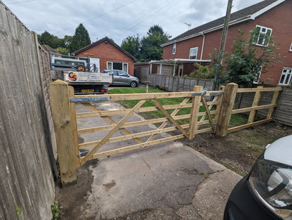 5 Bar Field Gates