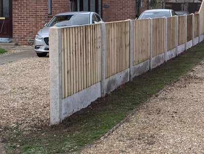 Concrete End Post