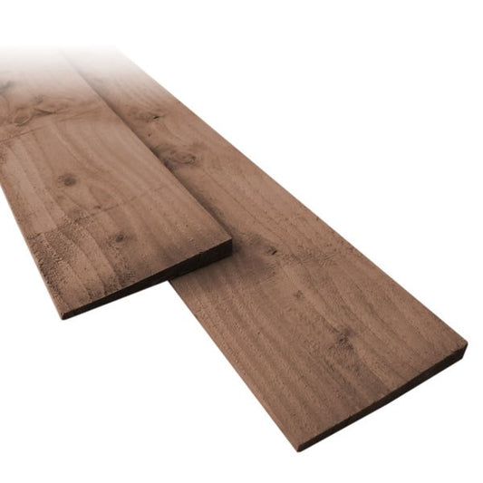 BROWN Feather Edge Boards 22mm x 125mm