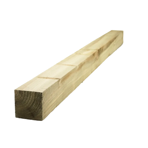 150mm x 150mm x 3m Flat Top Gate Post