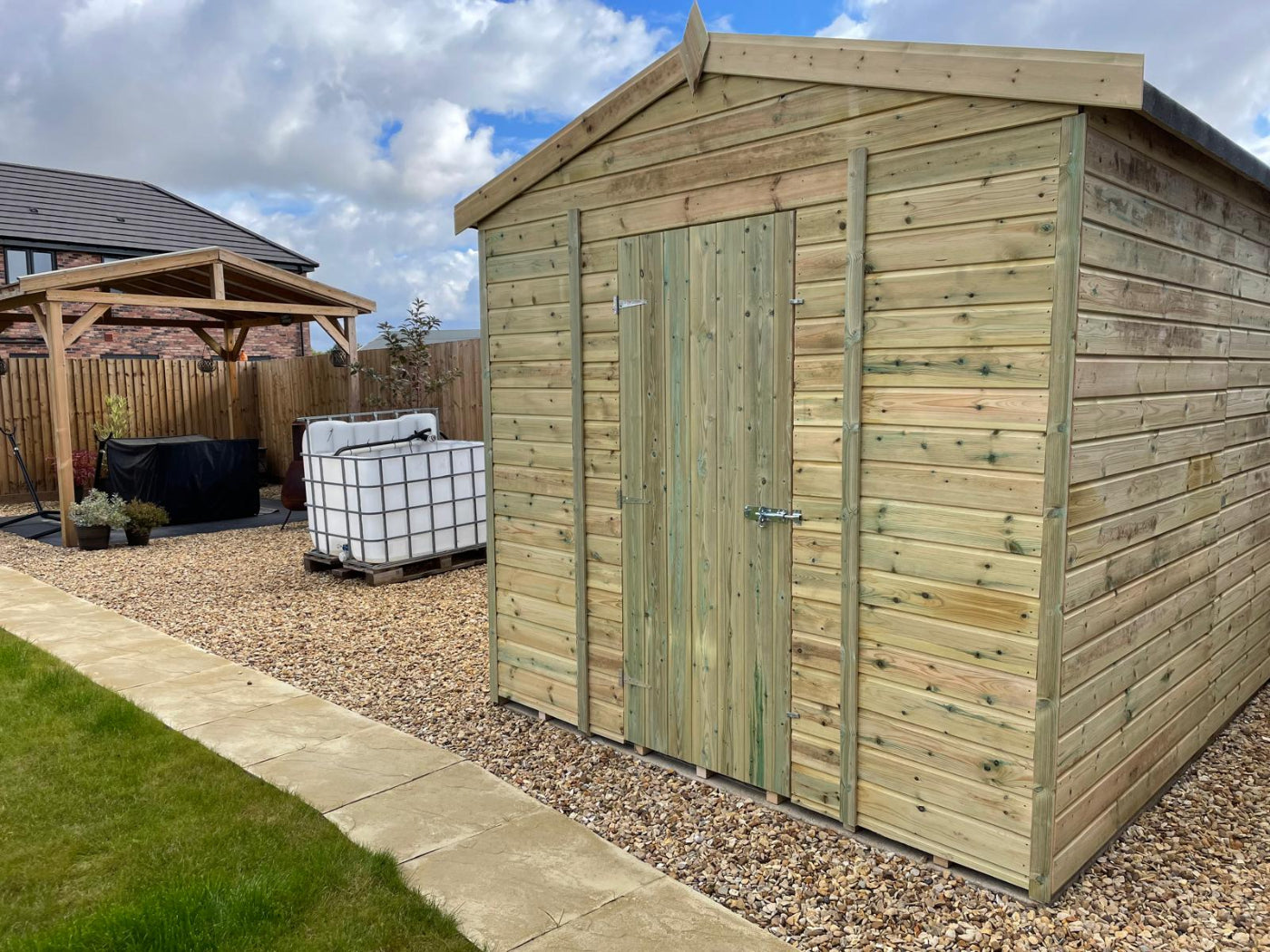 Apex Garden Shed