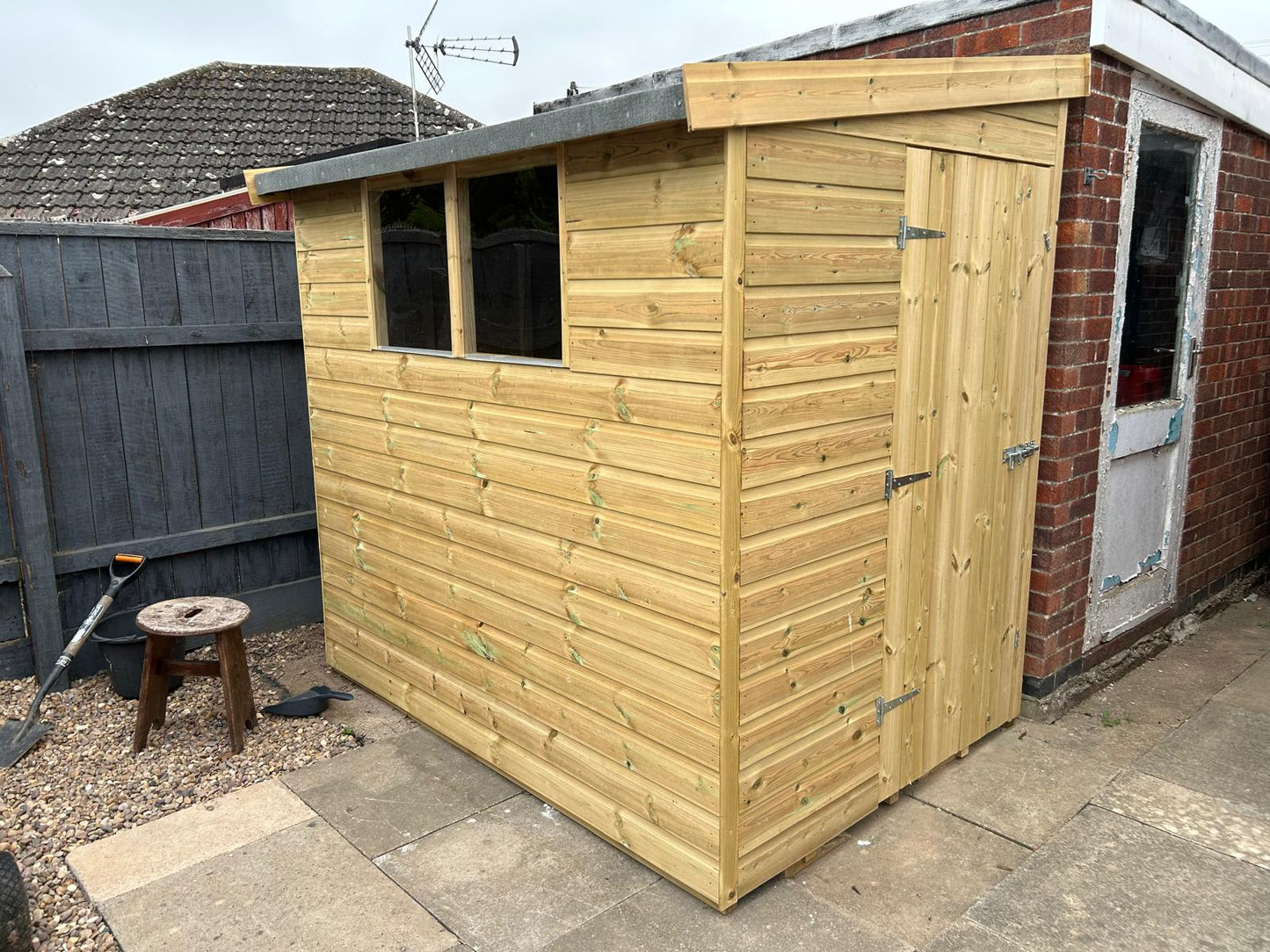 Pent Garden Shed
