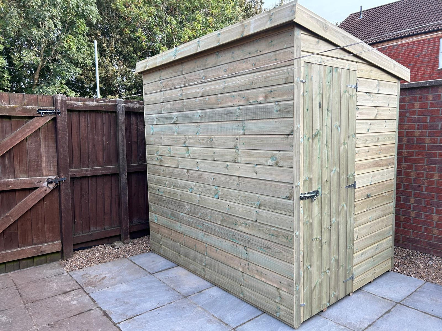 Pent Garden Shed